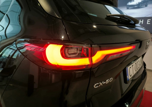 Mazda CX-60 cena 205900 przebieg: 12200, rok produkcji 2022 z Gąbin małe 79